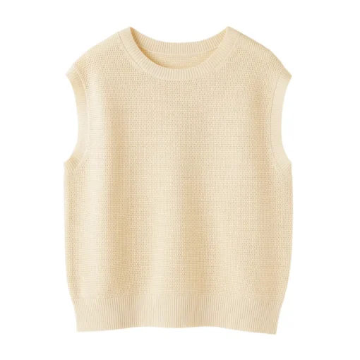Discount Women's High Twisted Yarn Mesh French Sleeve Sweater Women Sweaters & Cardigans