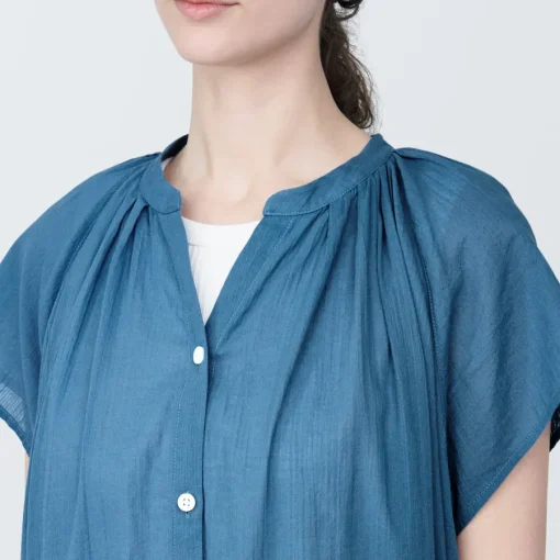 Fashion Women's High-Twist Veil French Sleeve Dress Women Dresses
