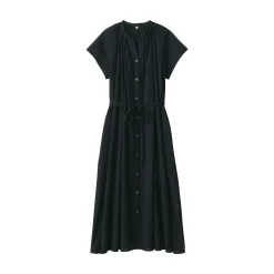 Fashion Women's High-Twist Veil French Sleeve Dress Women Dresses