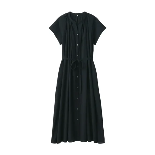 Fashion Women's High-Twist Veil French Sleeve Dress Women Dresses