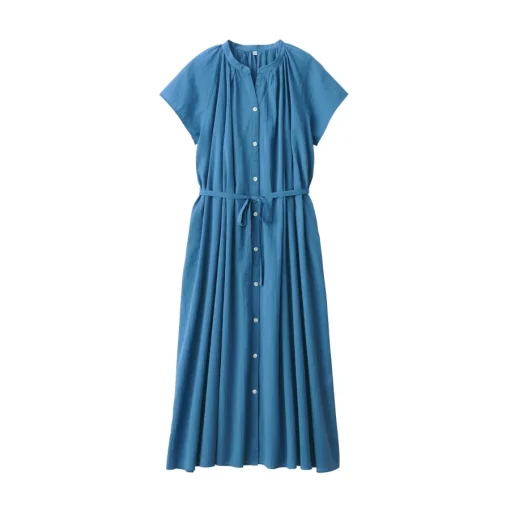 Fashion Women's High-Twist Veil French Sleeve Dress Women Dresses