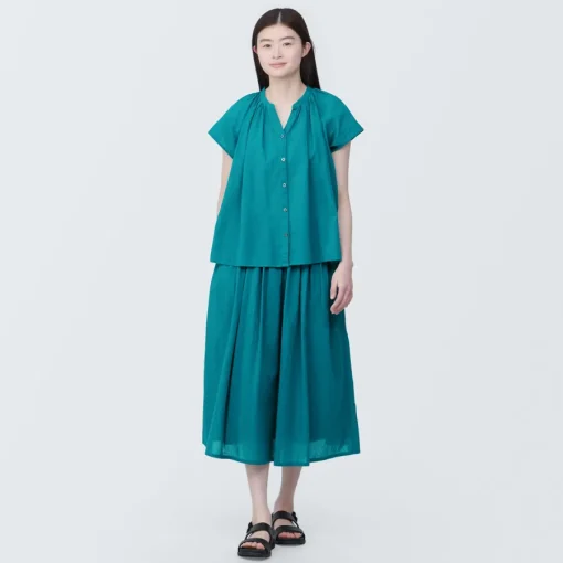 Online Women's High-Twist Veil French Sleeve Blouse Women Tops & Shirts
