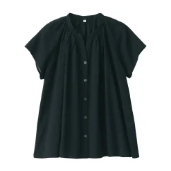 Online Women's High-Twist Veil French Sleeve Blouse Women Tops & Shirts