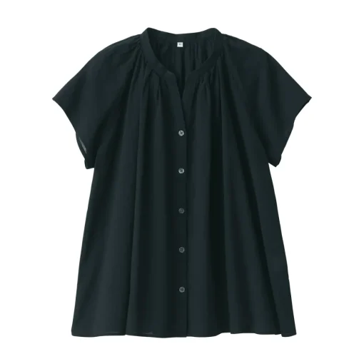 Online Women's High-Twist Veil French Sleeve Blouse Women Tops & Shirts