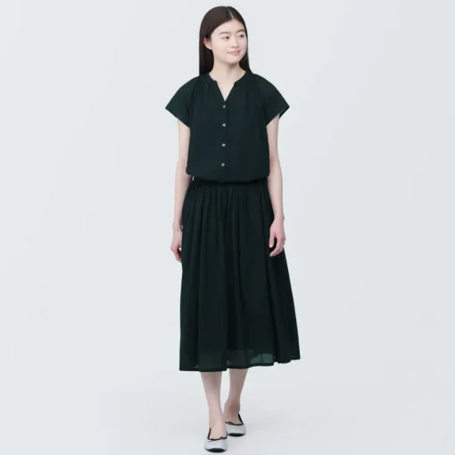 Online Women's High-Twist Veil French Sleeve Blouse Women Tops & Shirts