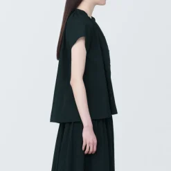 Online Women's High-Twist Veil French Sleeve Blouse Women Tops & Shirts