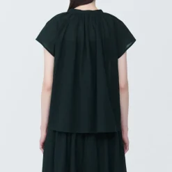 Online Women's High-Twist Veil French Sleeve Blouse Women Tops & Shirts