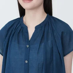 Online Women's High-Twist Veil French Sleeve Blouse Women Tops & Shirts