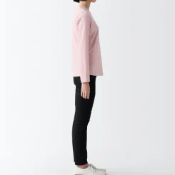 New Women's Interlock Crew Neck Long Sleeve T-Shirt Women T-Shirts