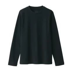 Hot Women's Interlock Knit Crew Neck Long Sleeve T-Shirt Women T-Shirts