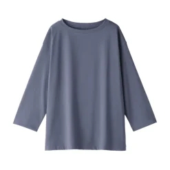 New Women's Jersey Boat Neck 3/4 Sleeve T-Shirt Women T-Shirts