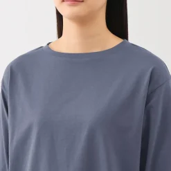 New Women's Jersey Boat Neck 3/4 Sleeve T-Shirt Women T-Shirts