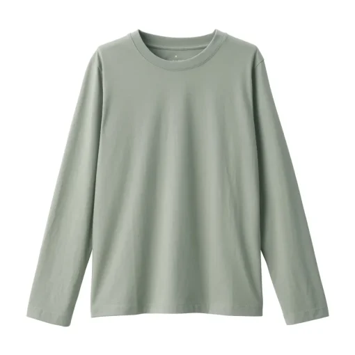 Best Women's Jersey Crew Neck Long Sleeve T-Shirt Women T-Shirts