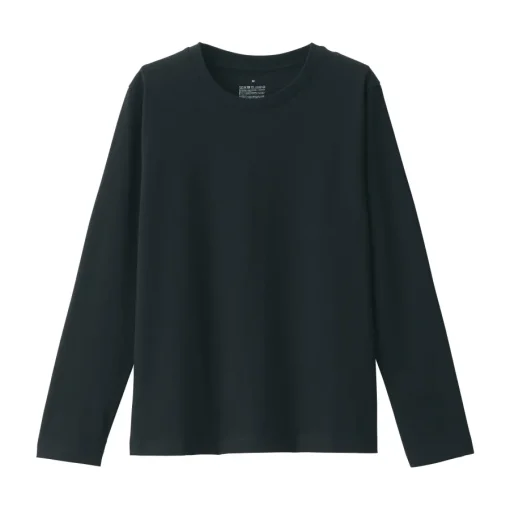 Best Women's Jersey Crew Neck Long Sleeve T-Shirt Women T-Shirts