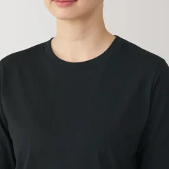 Best Women's Jersey Crew Neck Long Sleeve T-Shirt Women T-Shirts