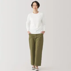 New Women's Jersey Crew Neck Long Sleeve T-Shirt Women T-Shirts