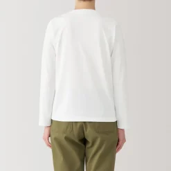 New Women's Jersey Crew Neck Long Sleeve T-Shirt Women T-Shirts