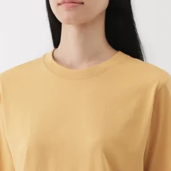 New Women's Jersey Crew Neck Long Sleeve T-Shirt Women T-Shirts