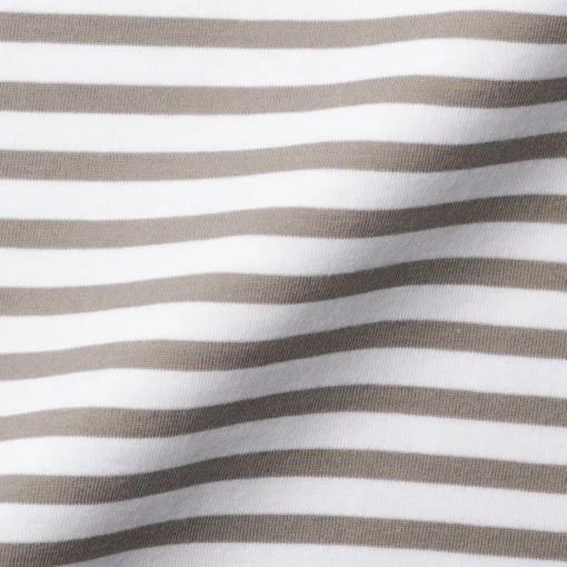 New Women's Jersey Crew Neck Short Sleeve Striped T-Shirt Women T-Shirts