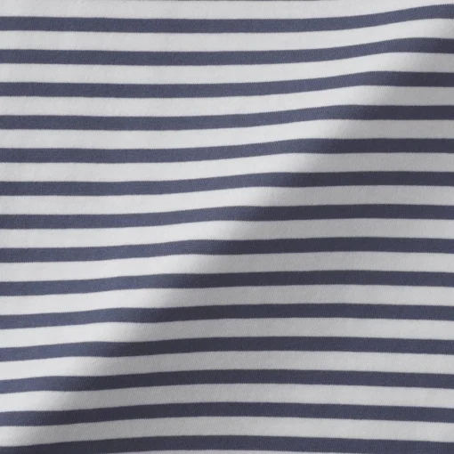 New Women's Jersey Crew Neck Short Sleeve Striped T-Shirt Women T-Shirts