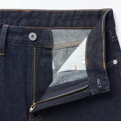 Hot Women's Kapok Blend Denim Straight Pants Women Denim