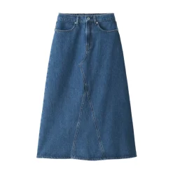 Best Women's Kapok Blend Denim A-Line Skirt Women Shorts & Skirts