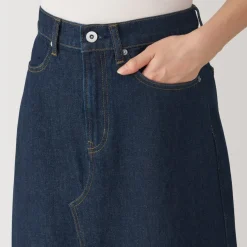 Best Women's Kapok Blend Denim A-Line Skirt Women Shorts & Skirts