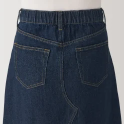 Best Women's Kapok Blend Denim A-Line Skirt Women Shorts & Skirts