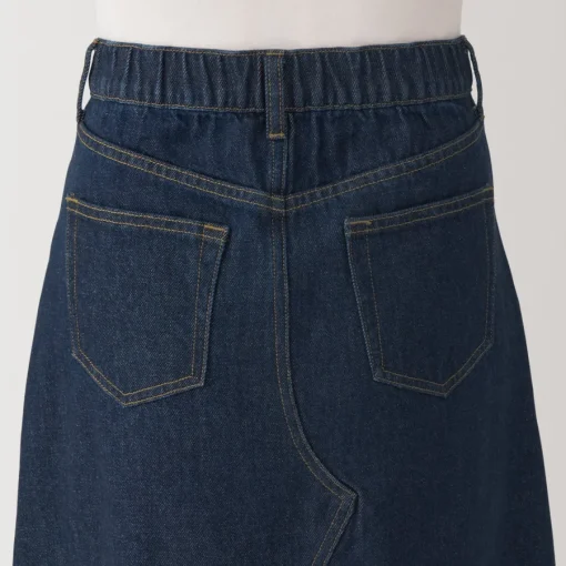 Best Women's Kapok Blend Denim A-Line Skirt Women Shorts & Skirts