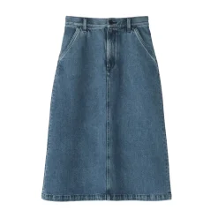 Clearance Women's Kapok Blend Denim A-Line Skirt Women Shorts & Skirts