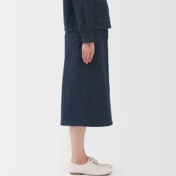 Clearance Women's Kapok Blend Denim A-Line Skirt Women Shorts & Skirts