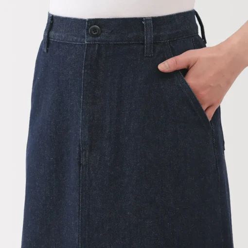 Clearance Women's Kapok Blend Denim A-Line Skirt Women Shorts & Skirts