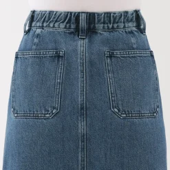 Clearance Women's Kapok Blend Denim A-Line Skirt Women Shorts & Skirts