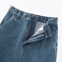 Clearance Women's Kapok Blend Denim A-Line Skirt Women Shorts & Skirts