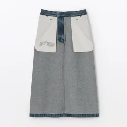 Clearance Women's Kapok Blend Denim A-Line Skirt Women Shorts & Skirts