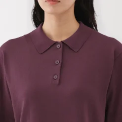 Discount Women's Light Knit Short Sleeve Polo Jumper Women Tops & Shirts
