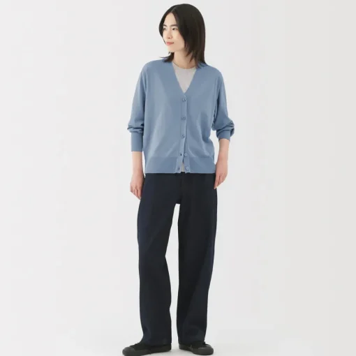 Fashion Women's Light Knit V-Neck Cardigan Women Sweaters & Cardigans