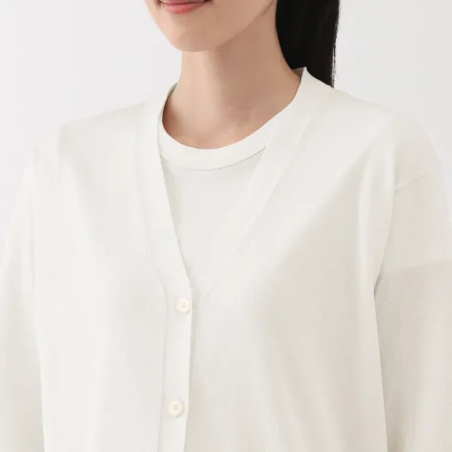 Fashion Women's Light Knit V-Neck Cardigan Women Sweaters & Cardigans