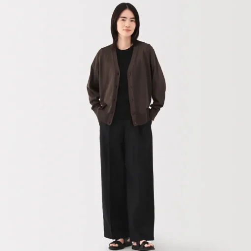 Fashion Women's Light Knit V-Neck Cardigan Women Sweaters & Cardigans