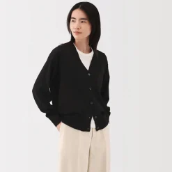 Fashion Women's Light Knit V-Neck Cardigan Women Sweaters & Cardigans