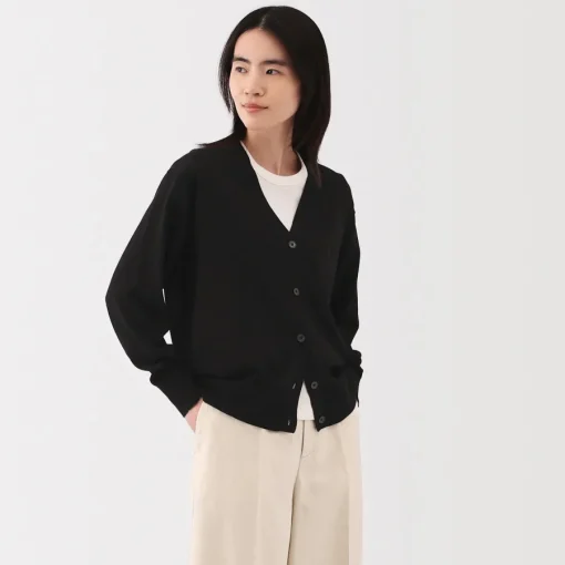 Fashion Women's Light Knit V-Neck Cardigan Women Sweaters & Cardigans