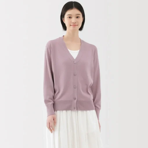 Fashion Women's Light Knit V-Neck Cardigan Women Sweaters & Cardigans