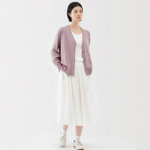 Fashion Women's Light Knit V-Neck Cardigan Women Sweaters & Cardigans