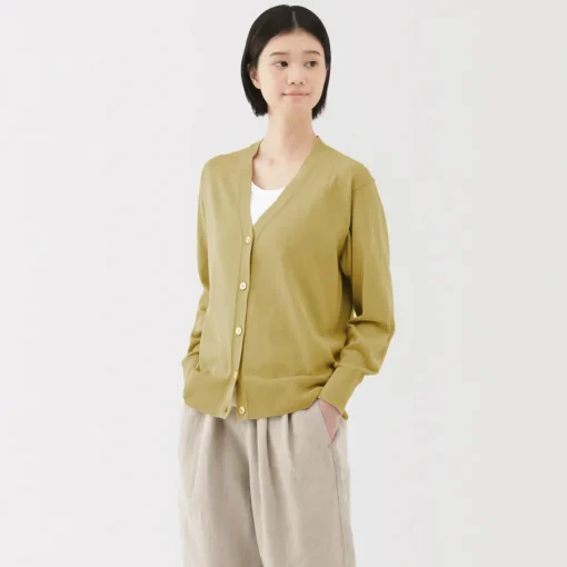Fashion Women's Light Knit V-Neck Cardigan Women Sweaters & Cardigans