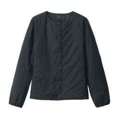 Fashion Women's Lightweight Down Collarless Jacket Women Lightweight Down Jackets & Vests