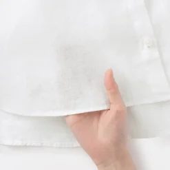 Discount Women's Linen 3/4 Sleeve Blouse Women Tops & Shirts