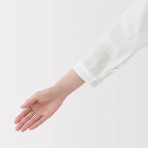 Discount Women's Linen 3/4 Sleeve Blouse Women Tops & Shirts