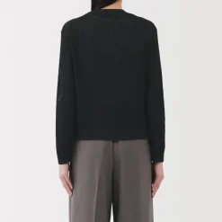 New Women's Linen Blend Mesh Cardigan Women Sweaters & Cardigans