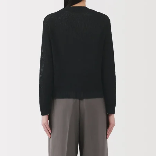 New Women's Linen Blend Mesh Cardigan Women Sweaters & Cardigans