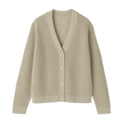New Women's Linen Blend Mesh Cardigan Women Sweaters & Cardigans